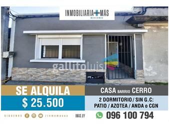 https://www.gallito.com.uy/casa-alquiler-2-dormitorios-patio-cerro-norte-montevideo-inmuebles-26397653