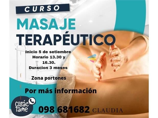 Curso de 2025 masajista precio