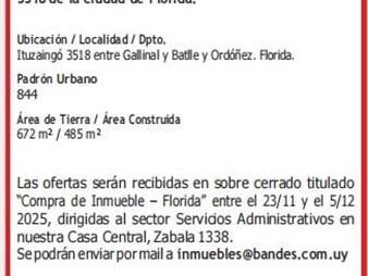 https://web5.gallito.com.uy/banco-bandes-uruguay-sa-vende-florida-inmuebles-28230024